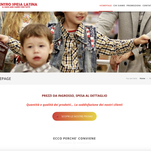 SITO WEB CENTRO SPESA LATINA